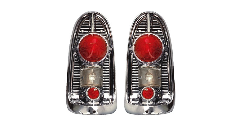 55-56-57 Lamps, Bezels & Lenses a 56 chevy headlight switch wiring 